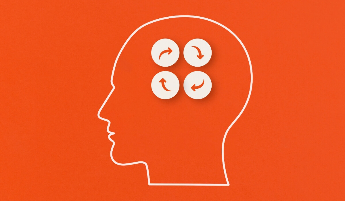 phobia brain arrows
